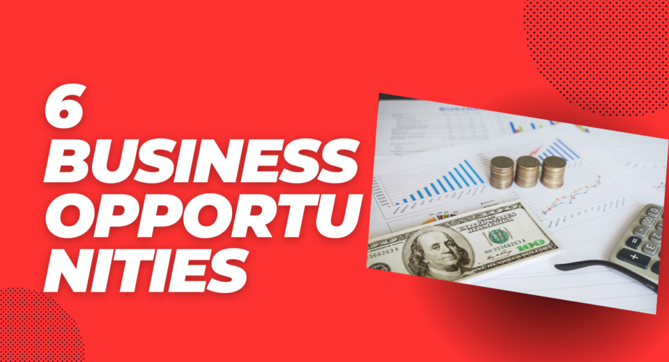 6 business opportunities